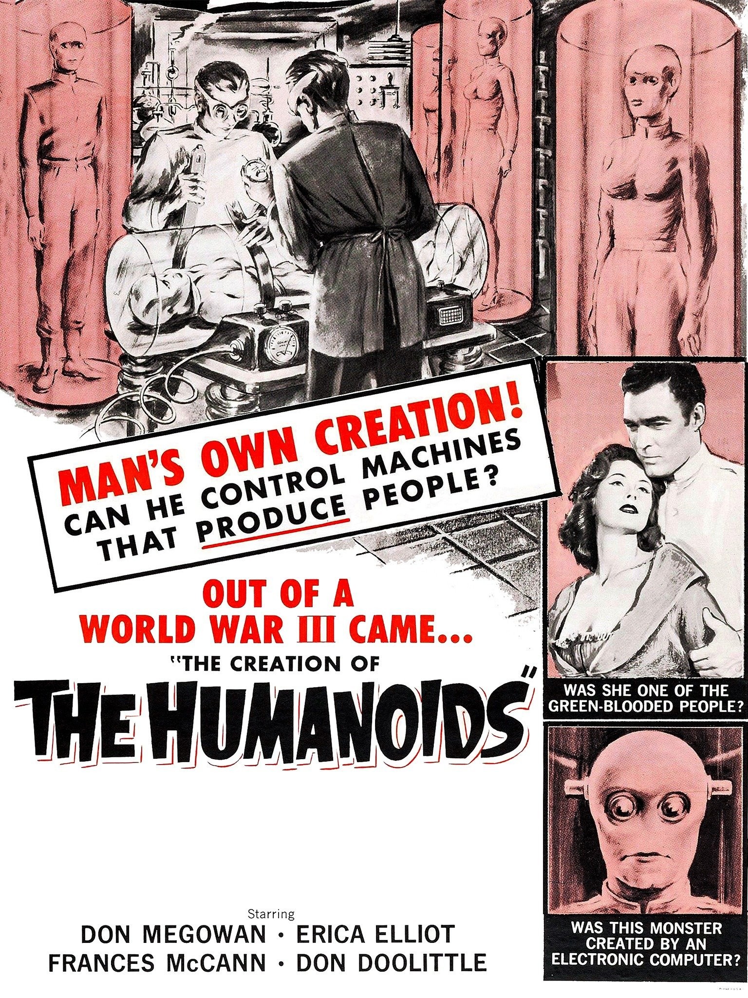 creation of the humanoids 1962